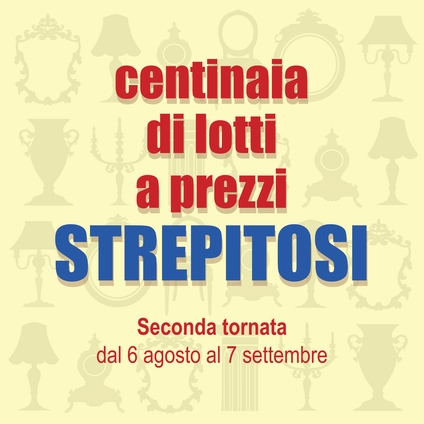 SECONDA TORNATA D' ASTA A TEMPO DI FINE STAGIONE