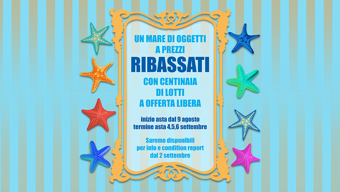 ASTA A TEMPO DI FINE STAGIONE